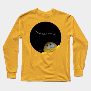 Black Hole Guy Long Sleeve T-Shirt